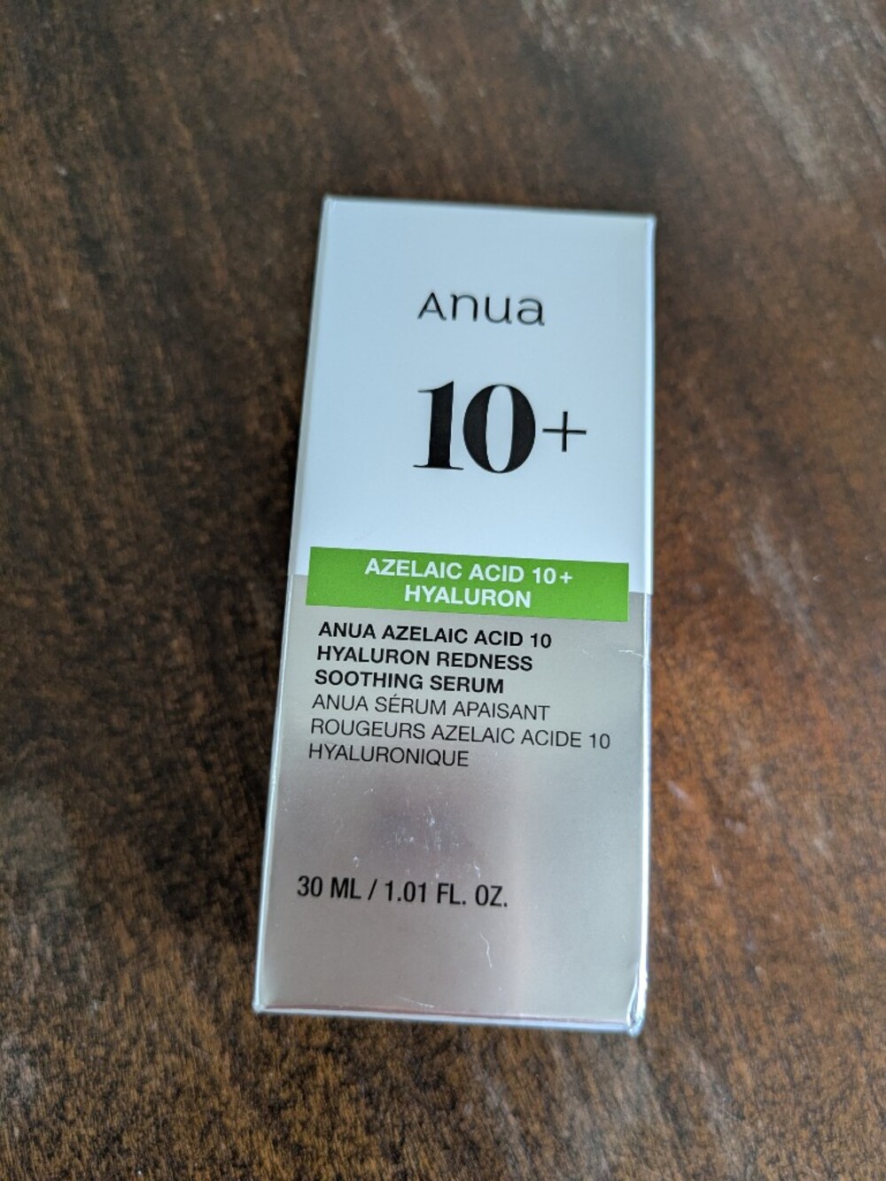 Anua Azelaic Acid 10 Hyaluron Redness Soothing Serum, Facial Serum for Blemish.